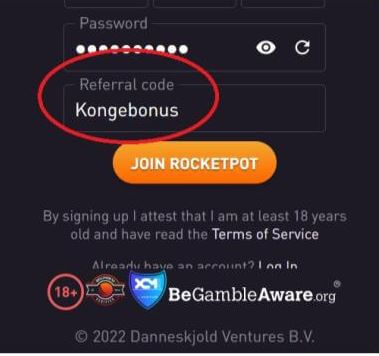 refferal kode kongebonus