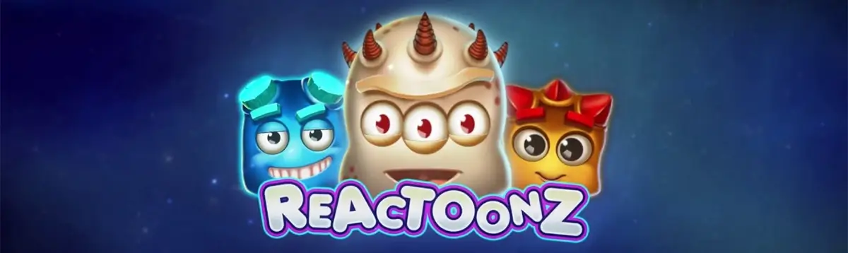 Reactoonz Slot Banner