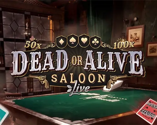 Dead or alive saloon live casinospill fra Evolution