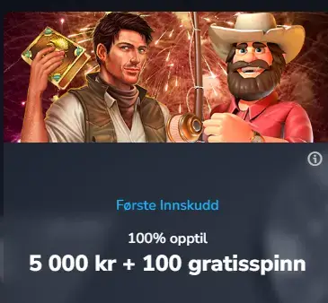 luckywins casino første velkomstbonus