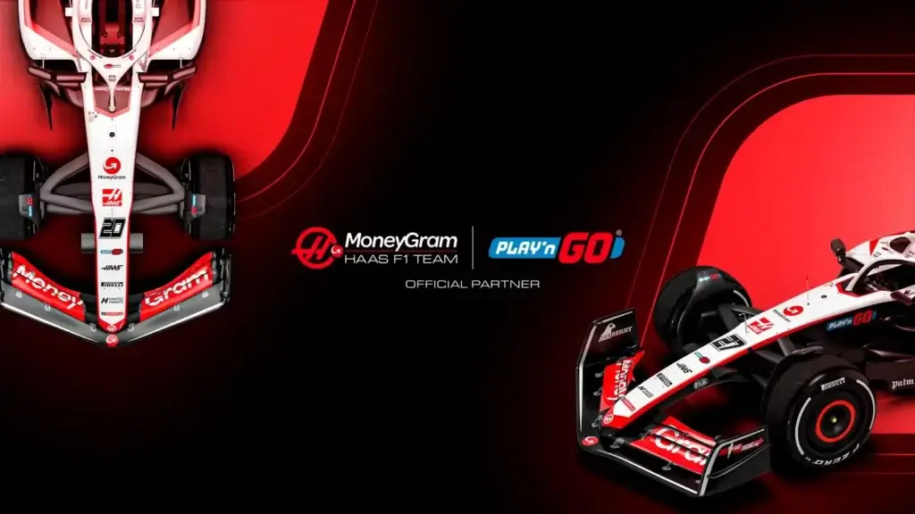 MoneyGram Haas F1 team har inngått sponsoravtale med Play'n GO