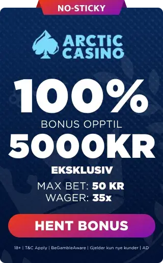 arctic casino bonuspanel. Arctic Casino med Flykk
