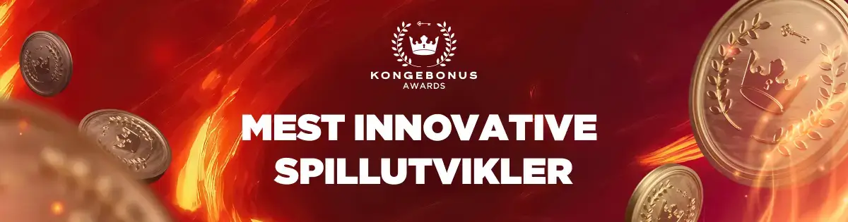 mest innovative spillutvikler awards banner