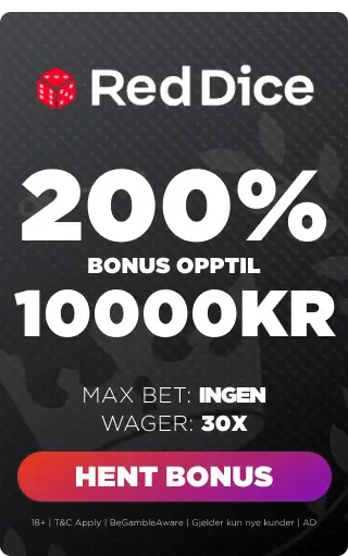 red dice bonuspanel. RedDice med Flykk