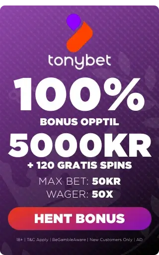 tonybet bonuspanel