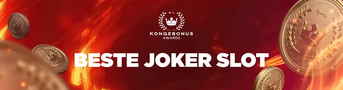 Beste joker slot awards banner