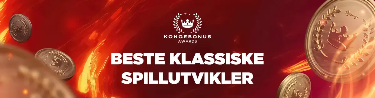 beste klassiske spillutvikler awards banner