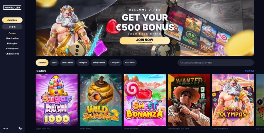 Casinoer med raske uttak – HighRoller