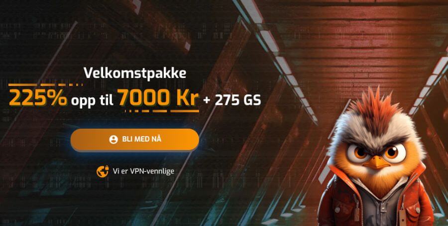 Din velkomstbonus hos Hugo Casino