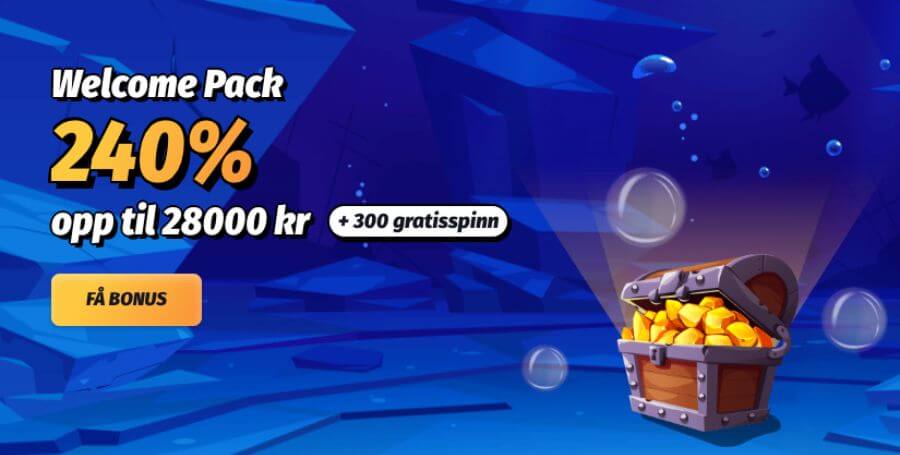 Din velkomstbonus hos WinShark