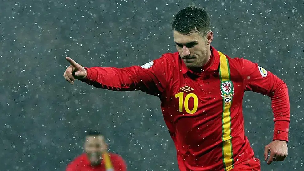 Aaron Ramesy for Wales