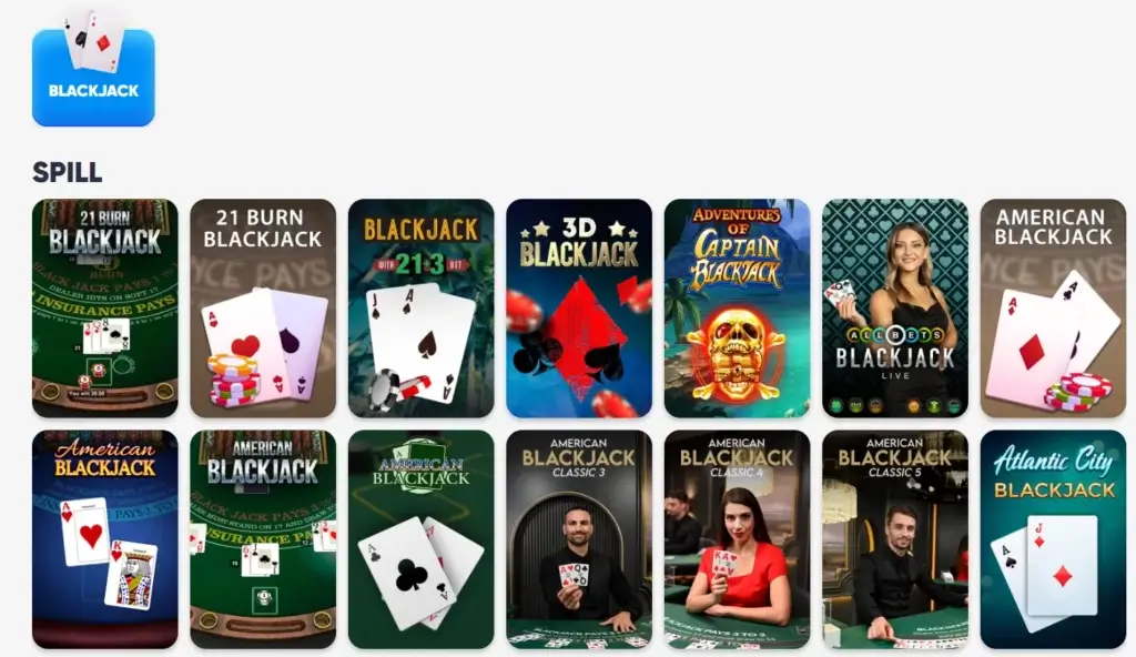 Blackjack hos Cazimbo