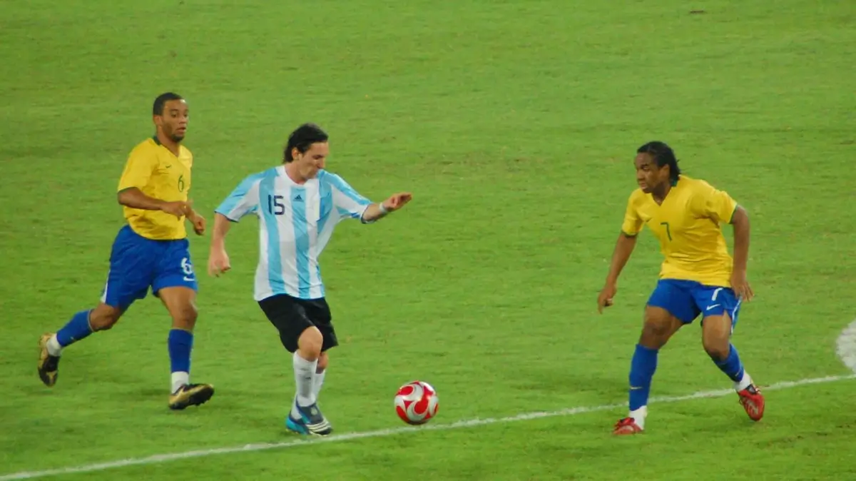 Argentina v Brasil i OL 