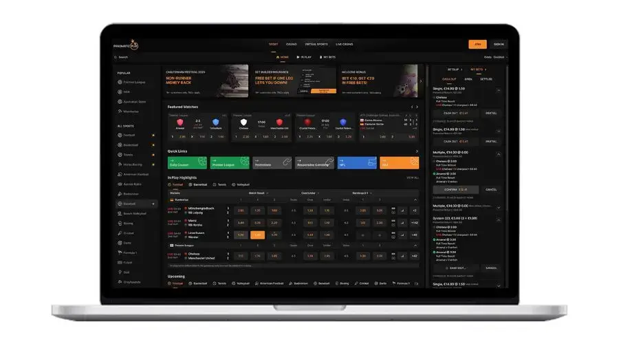Sportsbooken fra Pragmatic Play