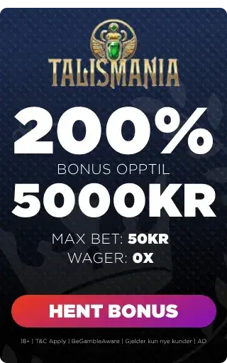 TALISMANIA bonusbanner