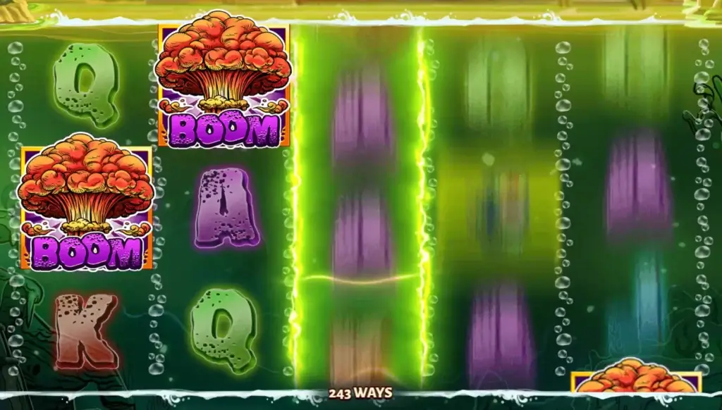 Mutant Trawlers bonusboost funksjon aktivert