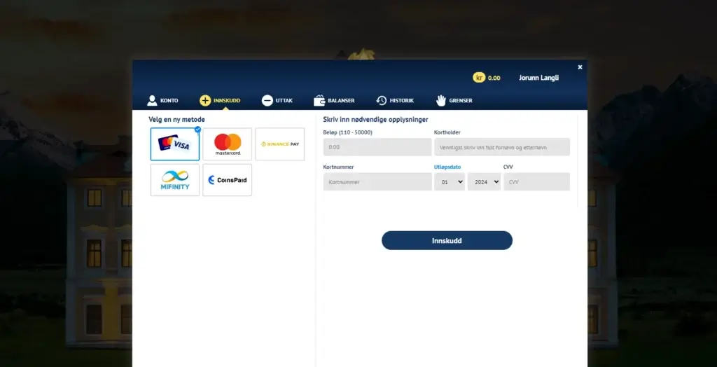 Slik henter du ut cashspinn fra et av via Kongebonus sine anbefalte casinoer
