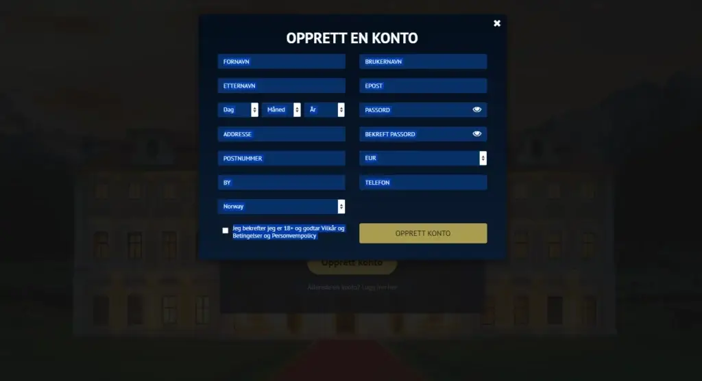 Slik henter du ut bonuser fra et av via Kongebonus sine anbefalte casinoer