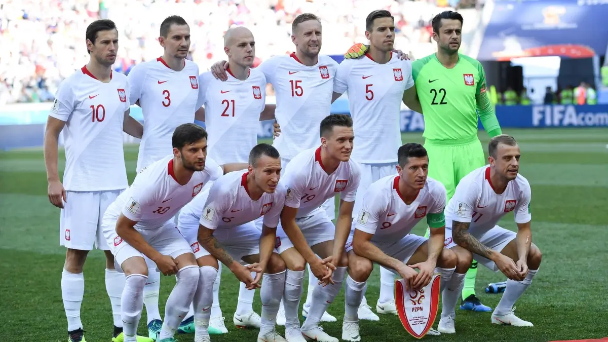Polen landslag i 2018