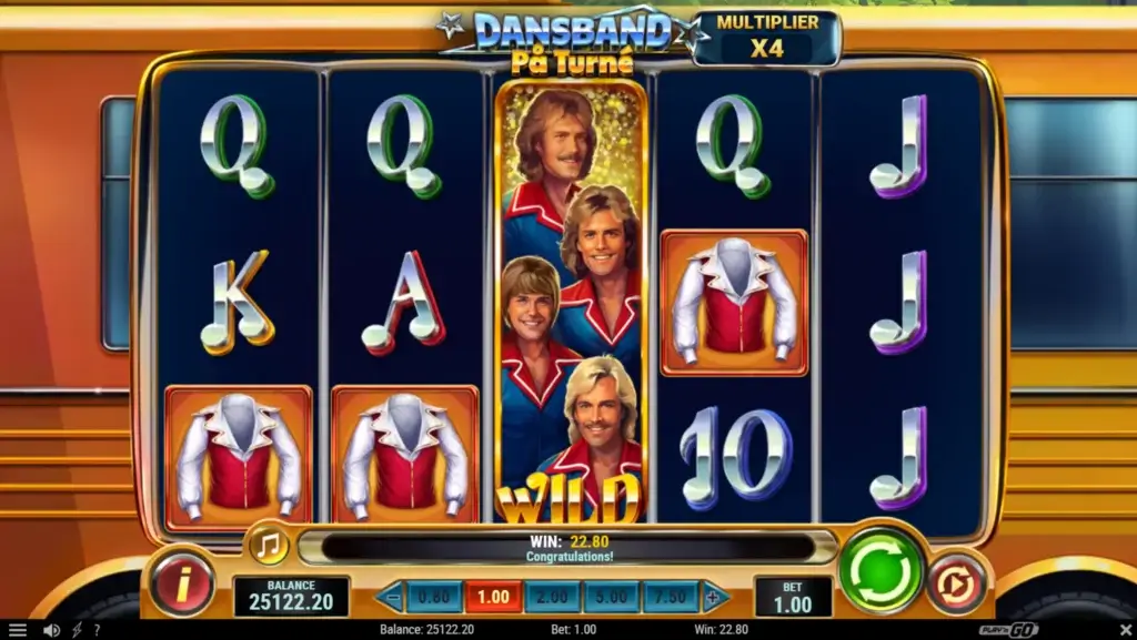 Stablet wild-symbol i spilleautomaten øker gevinstene