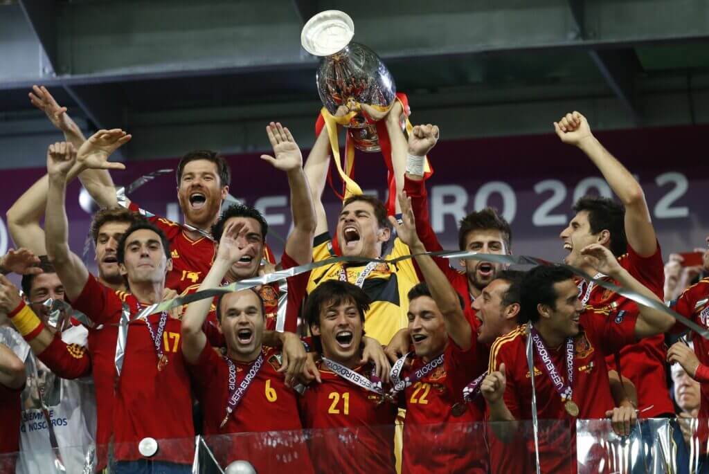 Spania EM-gull 2012