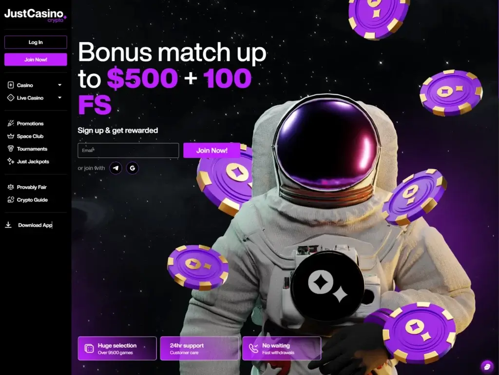 Spill roulette og prøv ut Labouchere-systemet hos JustCasino Crypto