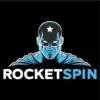 Rocketspin logo svart