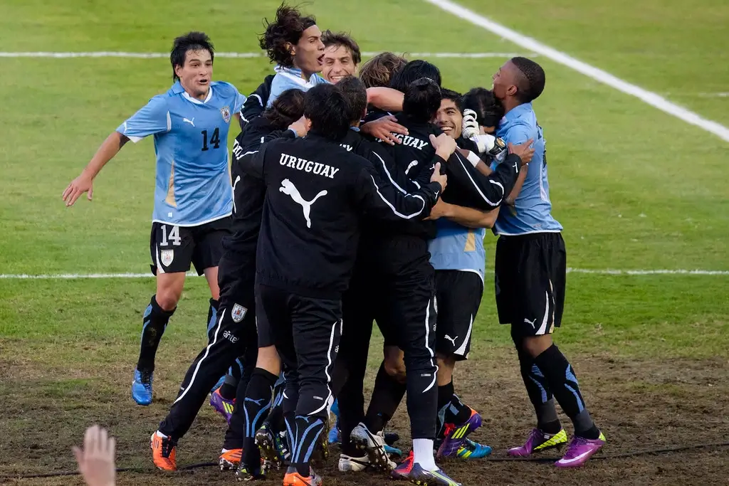 Uruguay jubler for seier mot Nederland