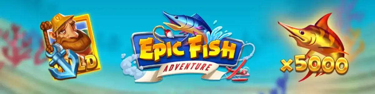 Epic Fish Adventure banner montasje