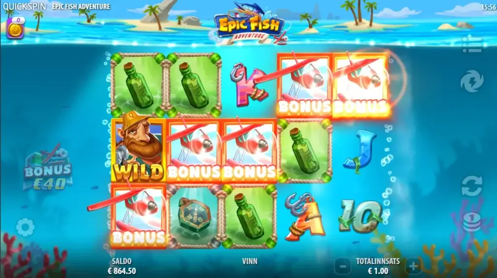Bonussymboler Epic Fish Adventure