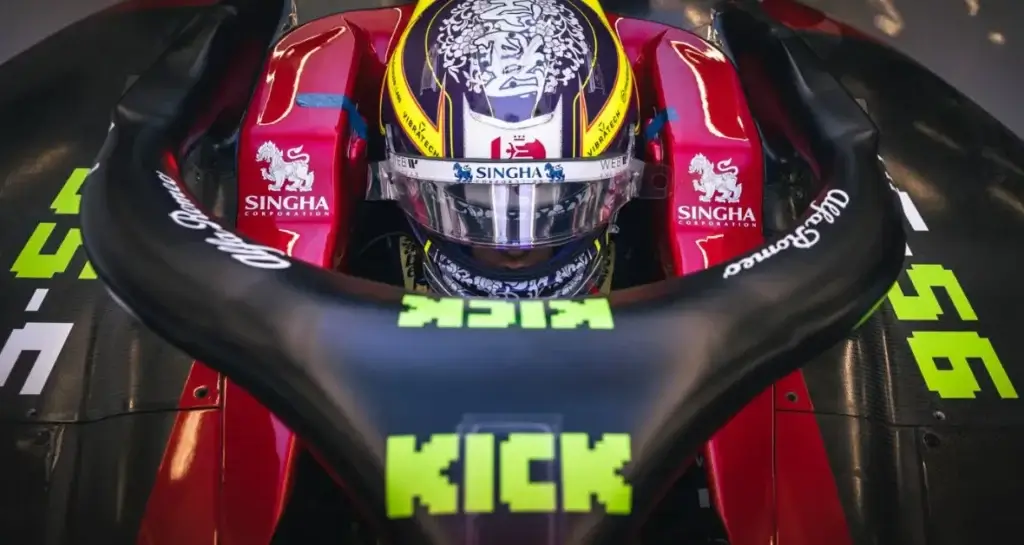 Sauber Formel-1 team har Kick streamingplattform som erstatning for Stake i markeder som forbyr Stake kryptocasino.