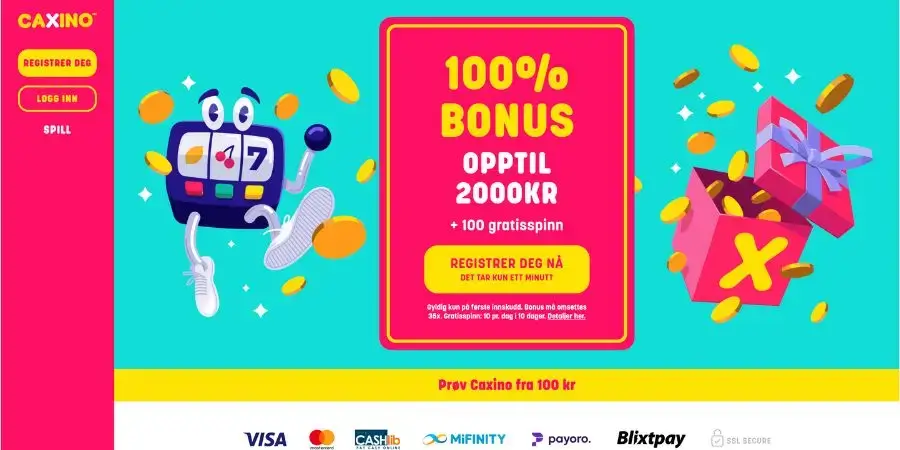 Caxino casino fra Rootz Ltd