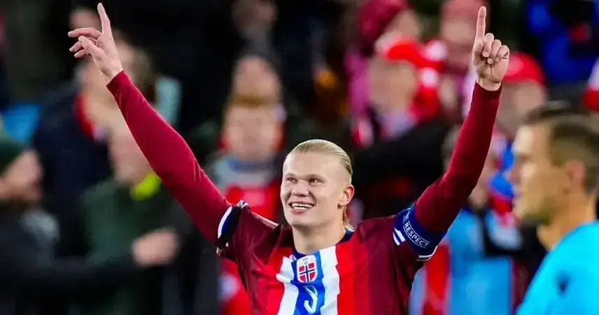 Haaland tidenes toppscorer for Norge