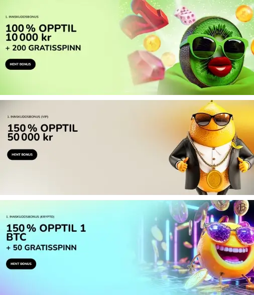 Slik aktiverer du velkomstbonusen hos FatFruit. Aktiver velkomstbonusen