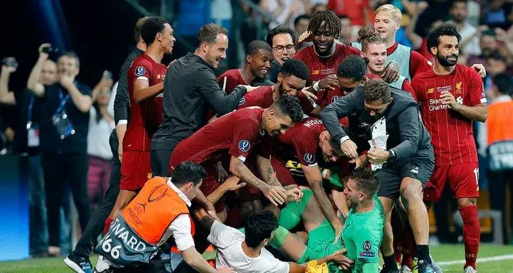 De to topplagene Liverpool og Chelsea i UEFA Super Cup