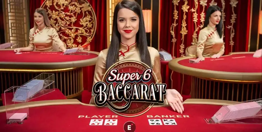Super 6 Baccarat fra Ezugi
