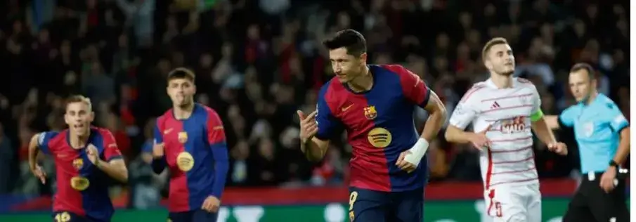 Barcelona vinner 3-0 over Brest