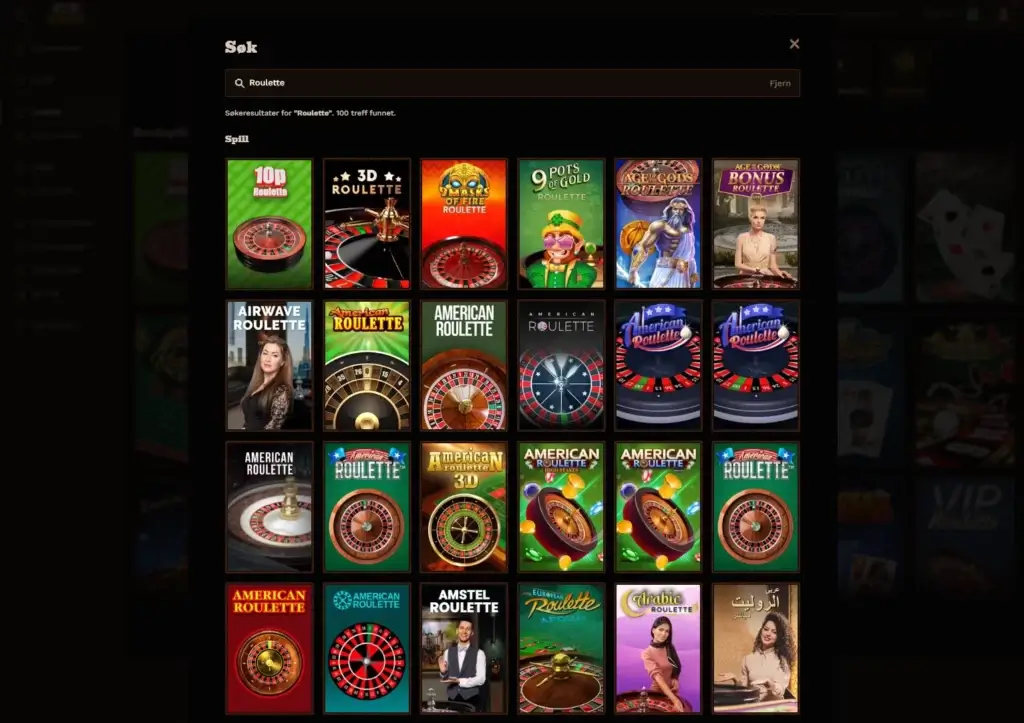 Roulette hos FatPirate