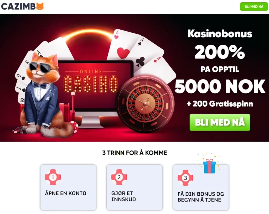 Top anbefalte casinoer fra NovaForge Ltd. - Cazimbo