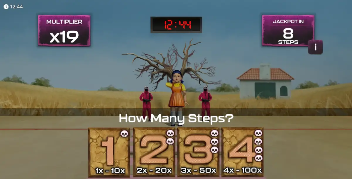 Rødt lys, grønt lys bonus hos Squid Game – One Lucky Day