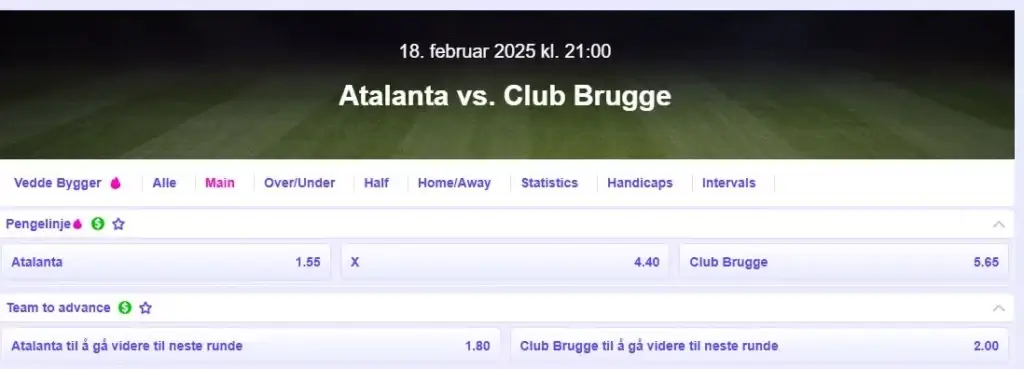 Spill på hvem som går videre i Champions League hos Funbet