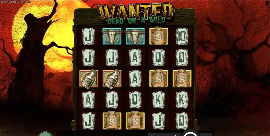 Wanted Dead or a Wild fra Hacksaw Gaming