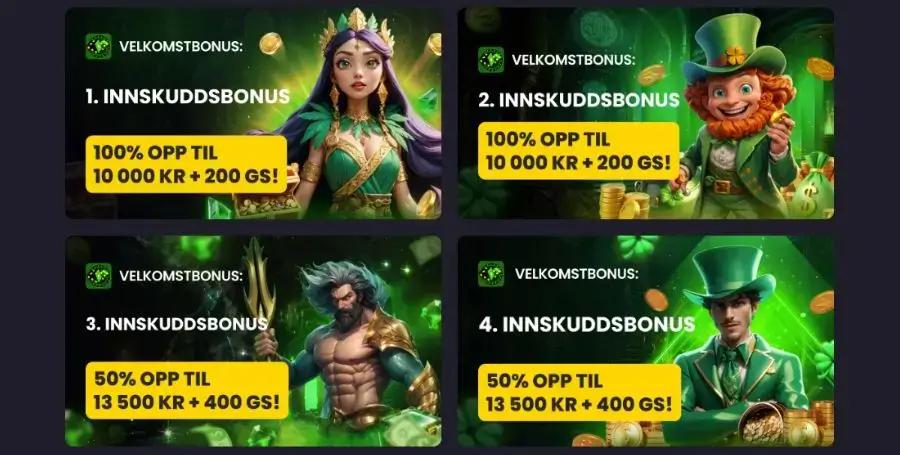 Din velkomstbonus hos Asino