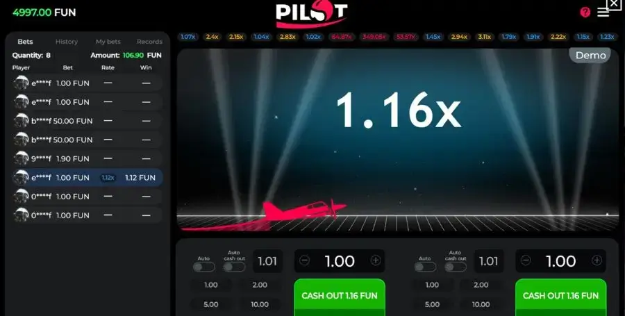 Pilot – et crashspill fra Gamzix