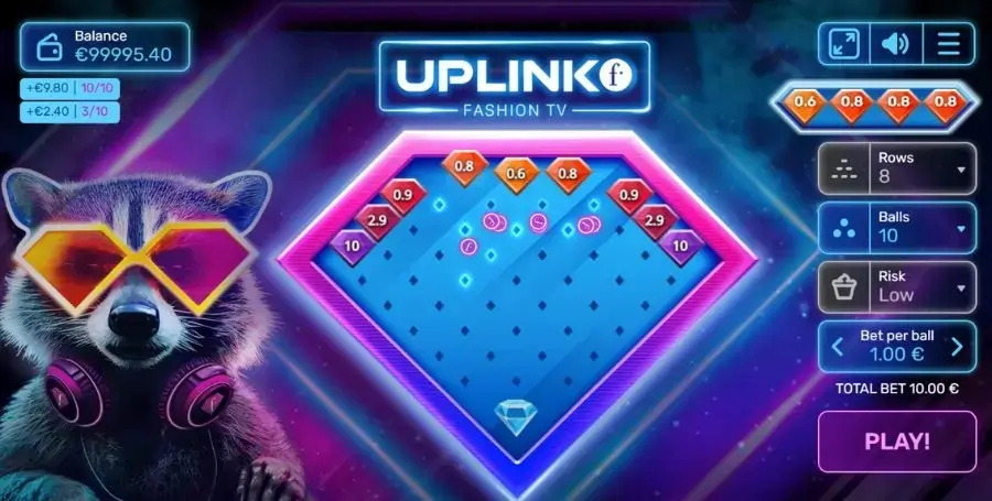 UPlinko Fashion TV – et plinkospill fra Gaming Corps