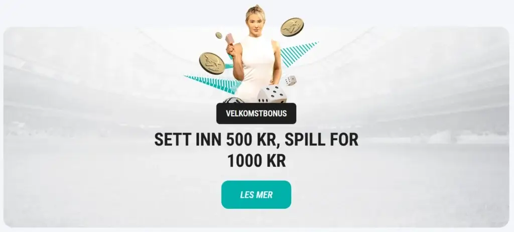 Aktiver din 100% velkomstbonus hos Vinn casino. 