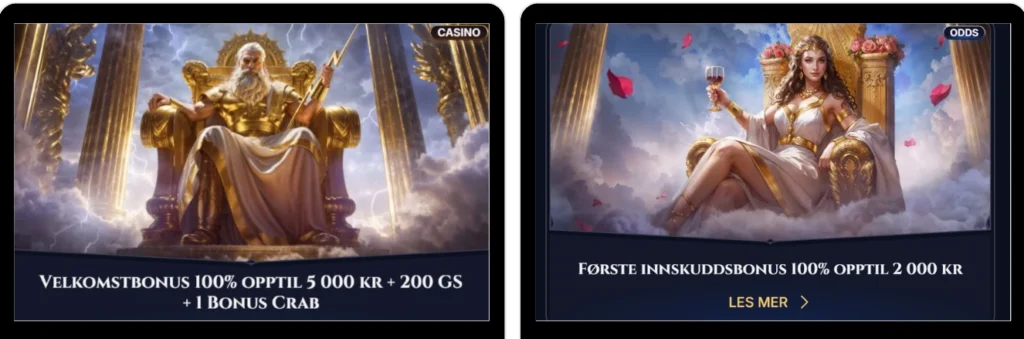 Aktivering av bonus hos Cazeus skjer når innskuddet ditt er gjennomført og godkjent