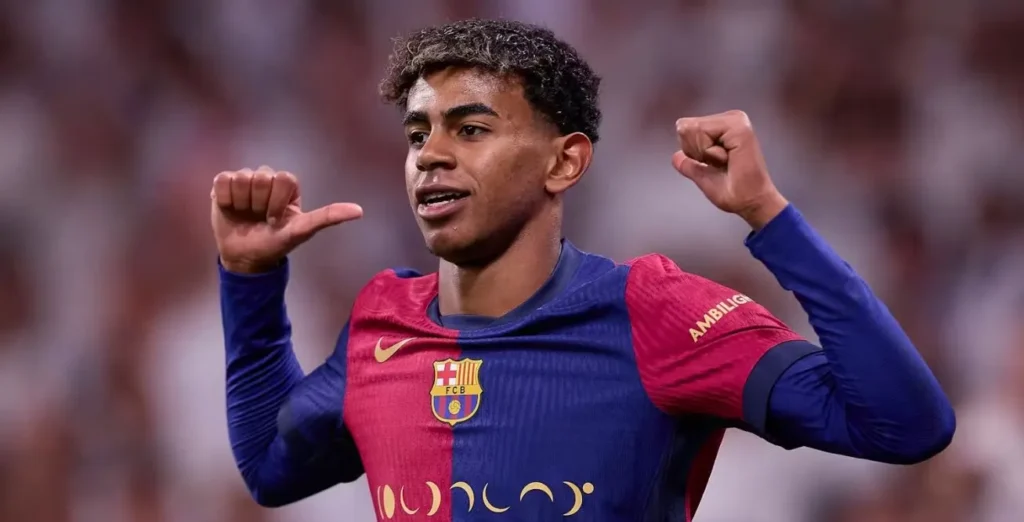 Lamine Yamal fra Barcelona