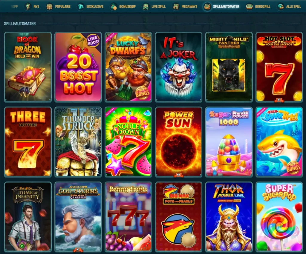 Spilleautomater hos Larabet