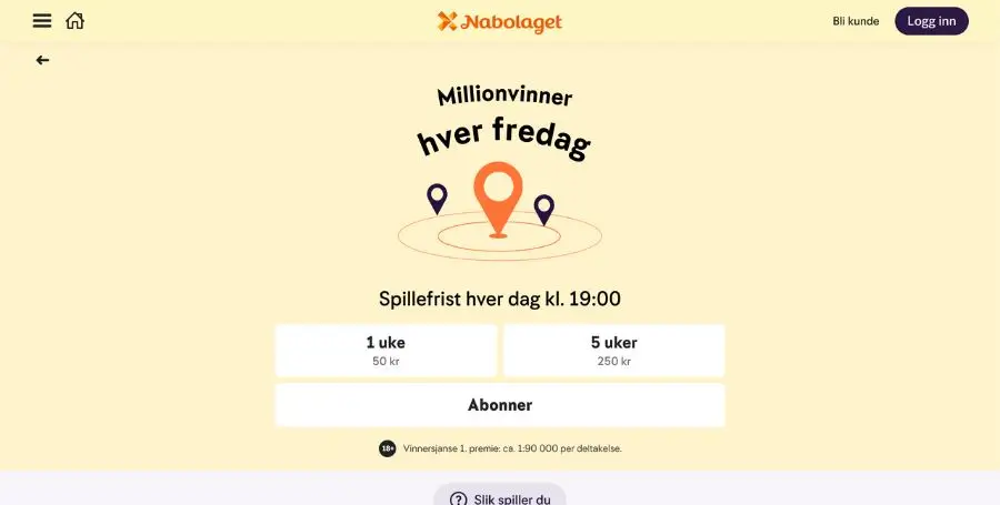 Nabolaget fra Norsk Tipping